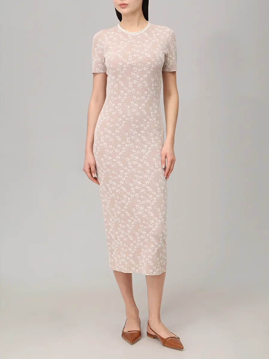 Платье трикотажное