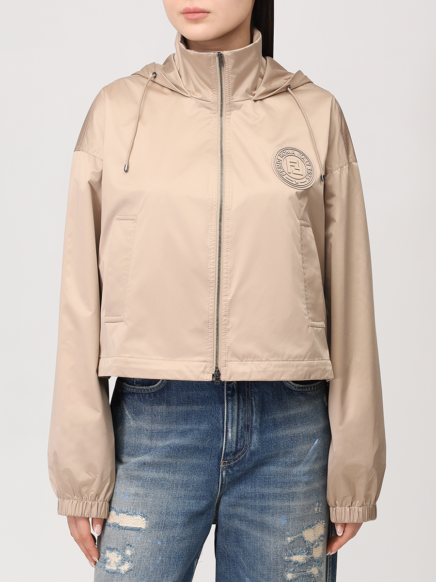 Ветровка однотонная