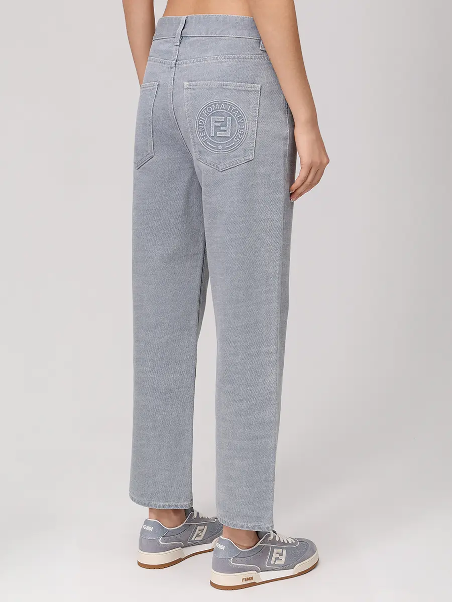 Джинсы хлопковые