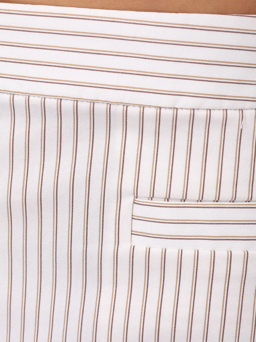 Шорты из хлопка и шелка