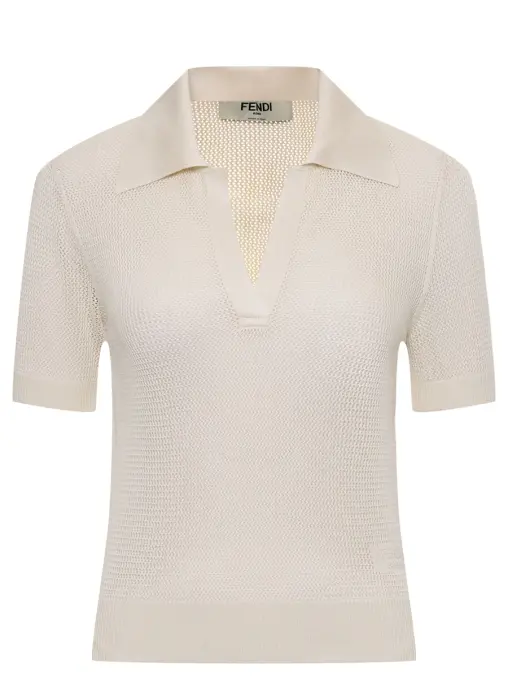 Поло шелковое FENDI