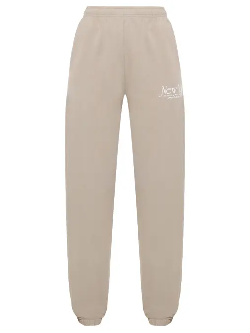 Брюки хлопковые SPORTY & RICH