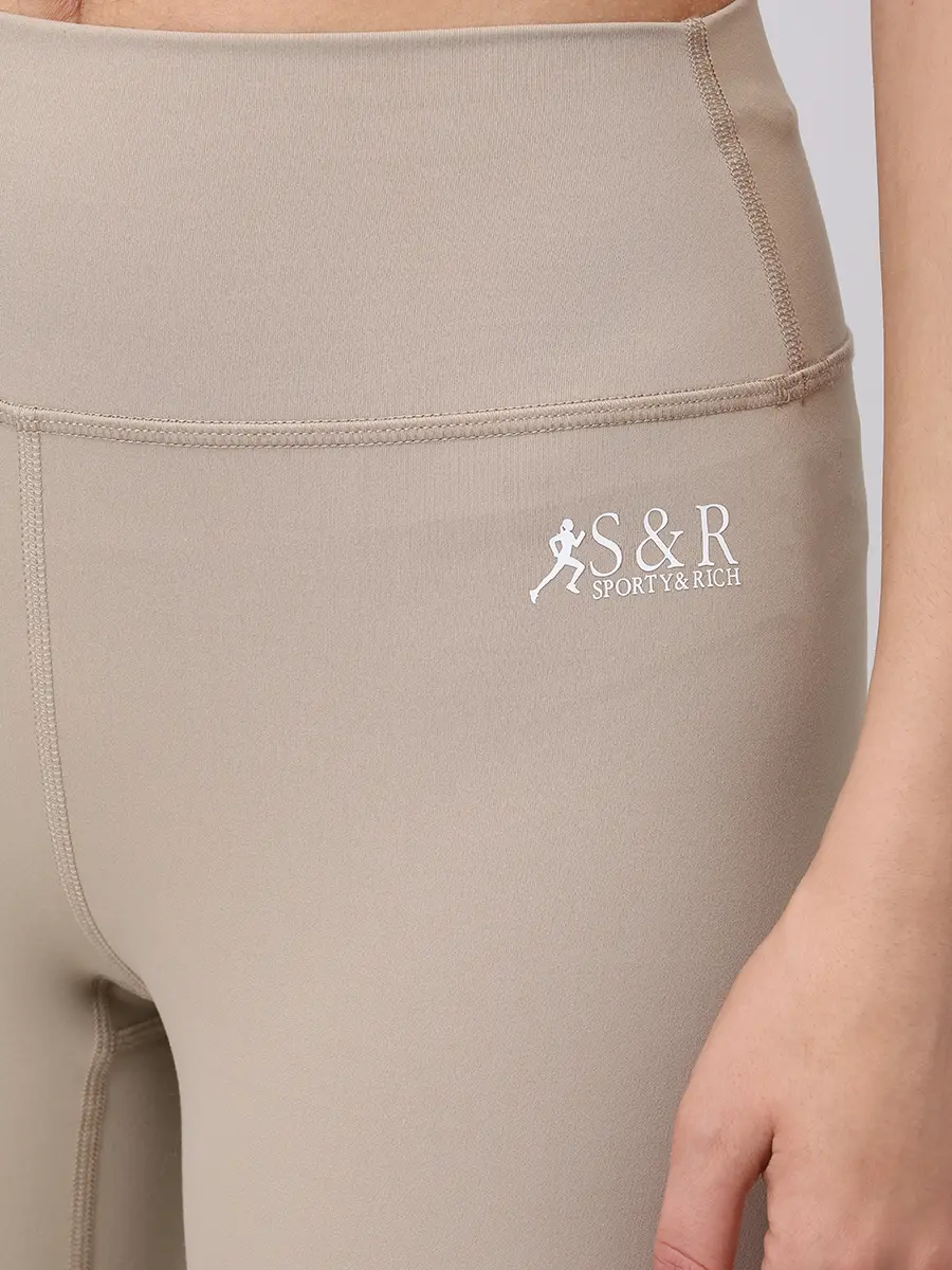 Леггинсы однотонные