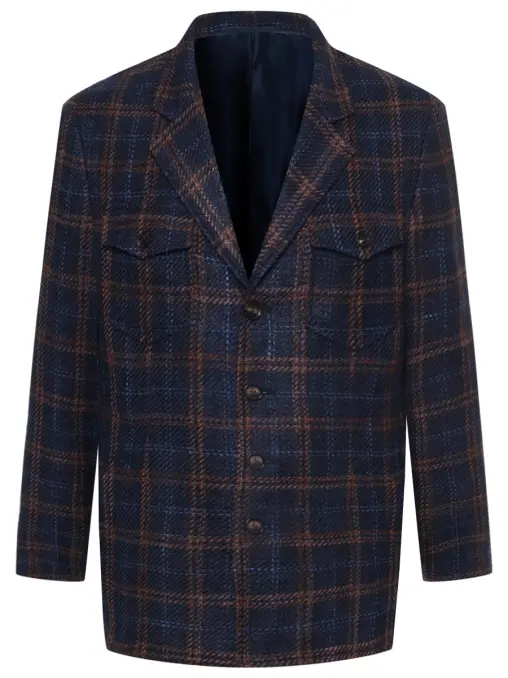 Пиджак из шелка и хлопка STILE LATINO