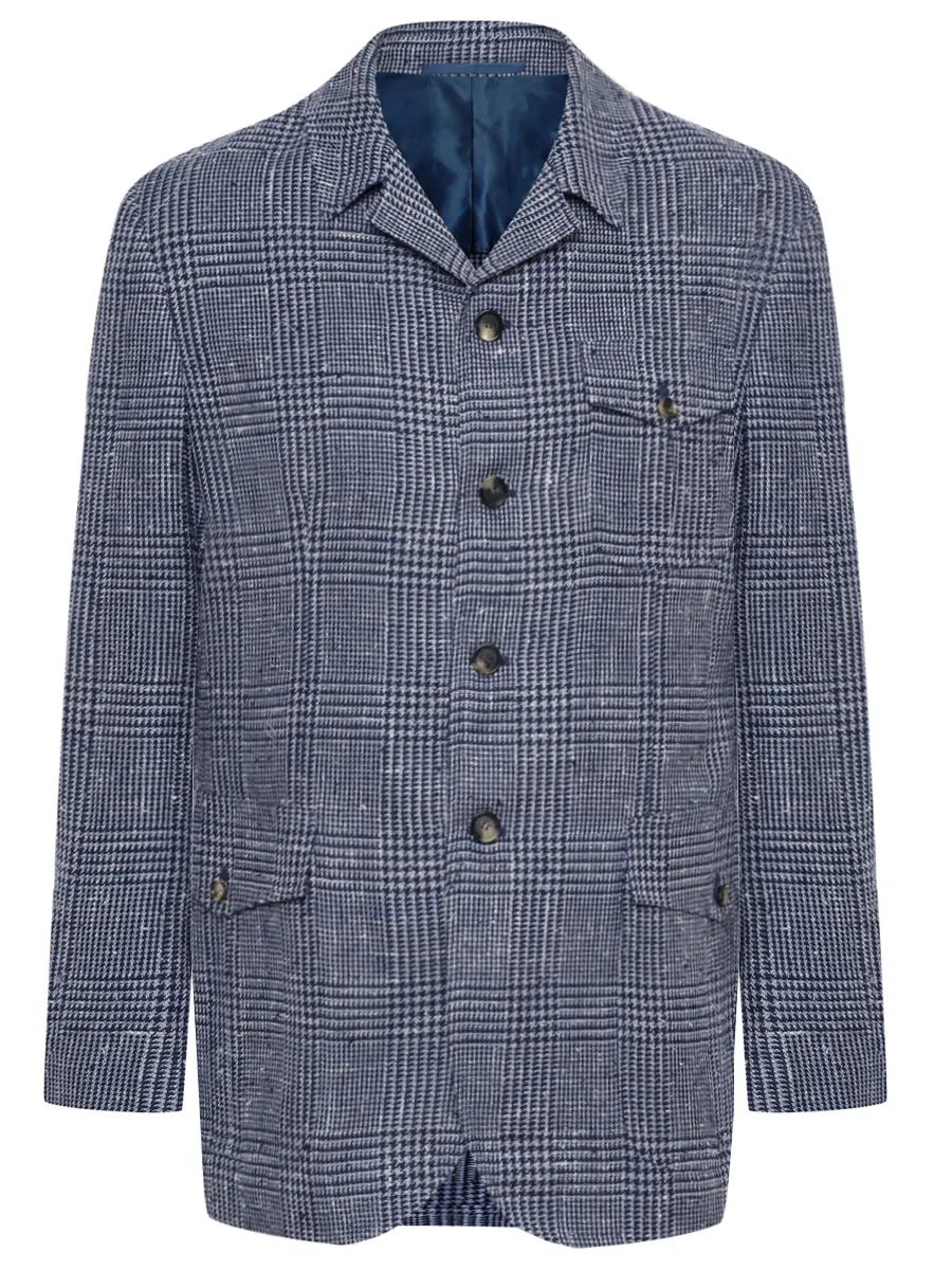 Пиджак в клетку