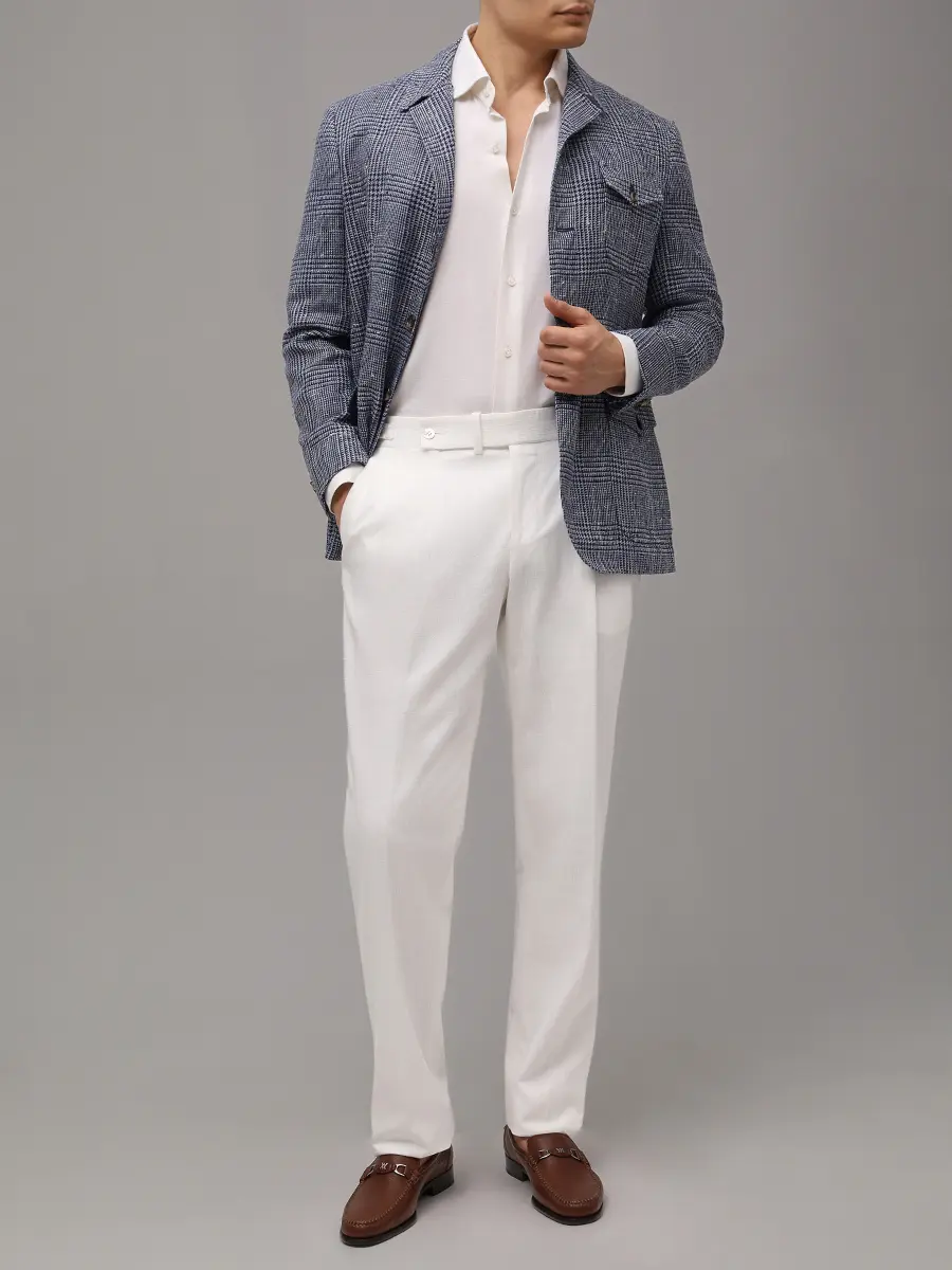 Пиджак в клетку