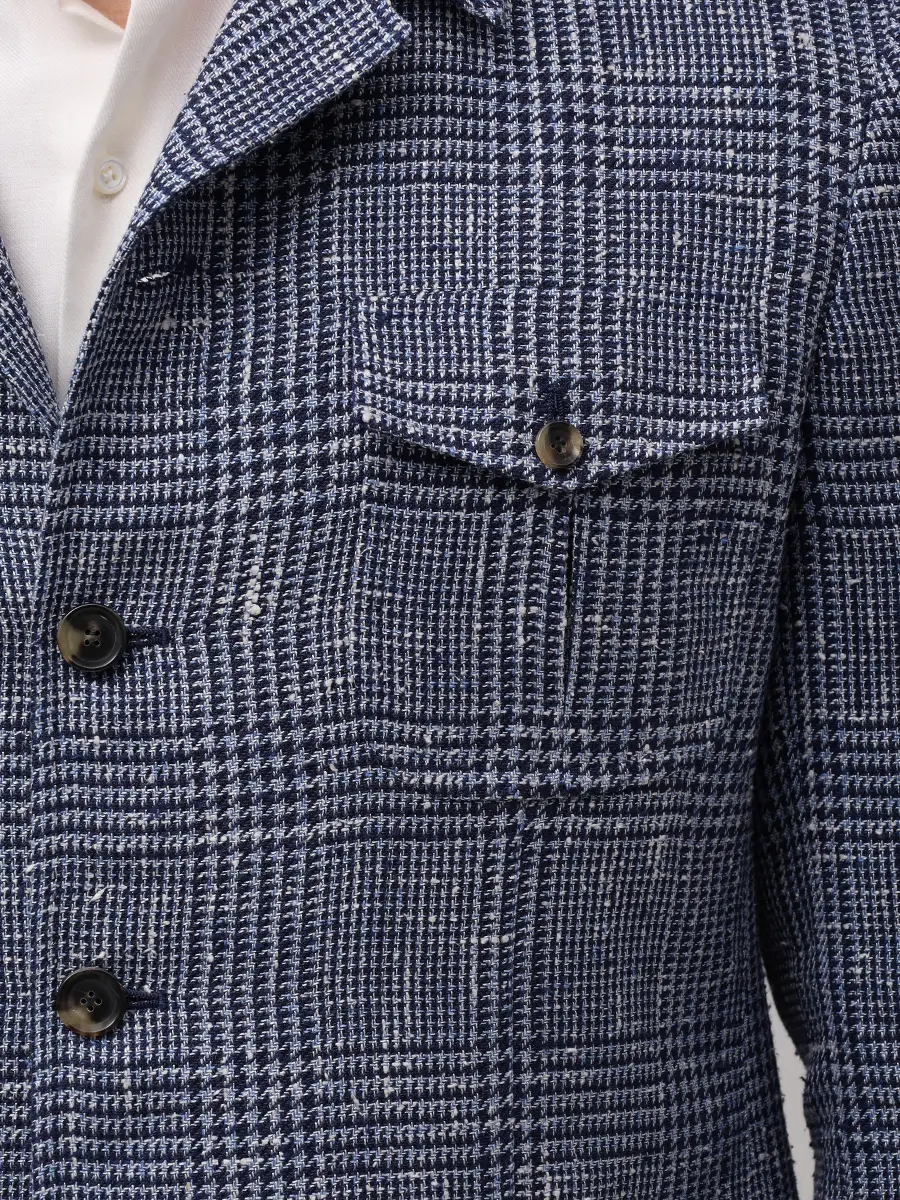 Пиджак в клетку