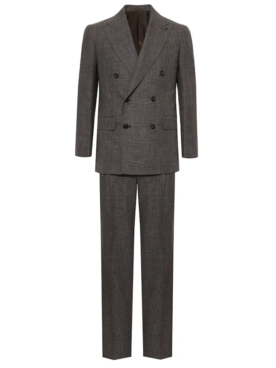 Костюм из шерсти и шелка