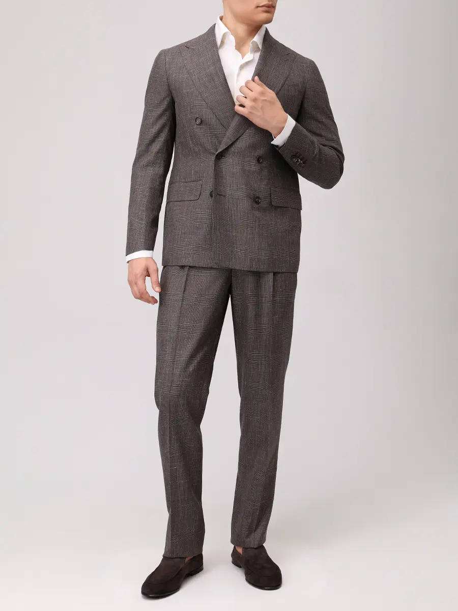 Костюм из шерсти и шелка