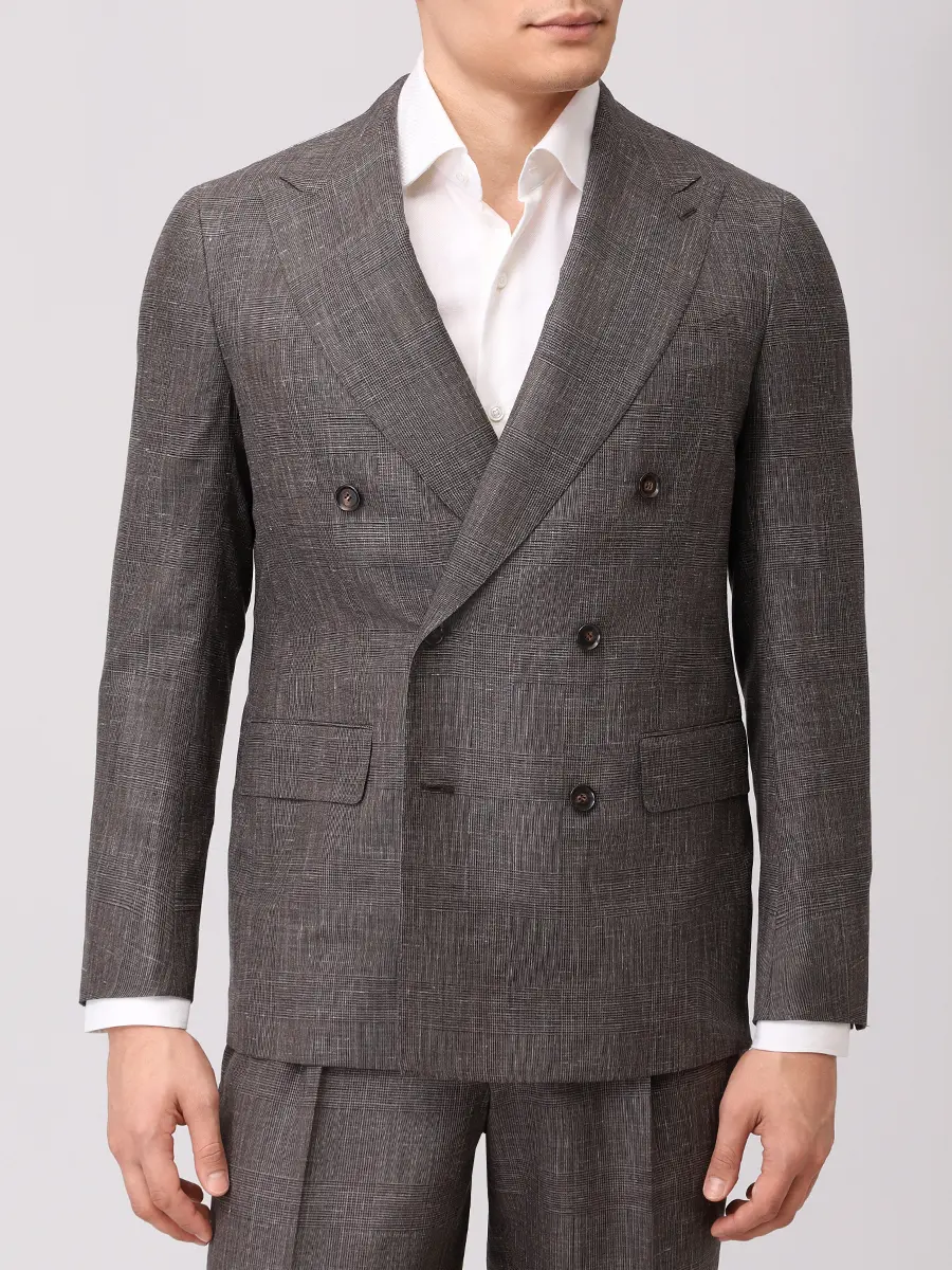 Костюм из шерсти и шелка