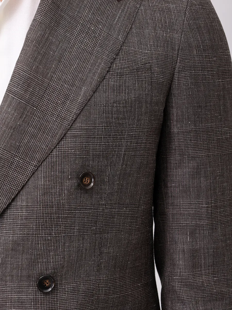 Костюм из шерсти и шелка