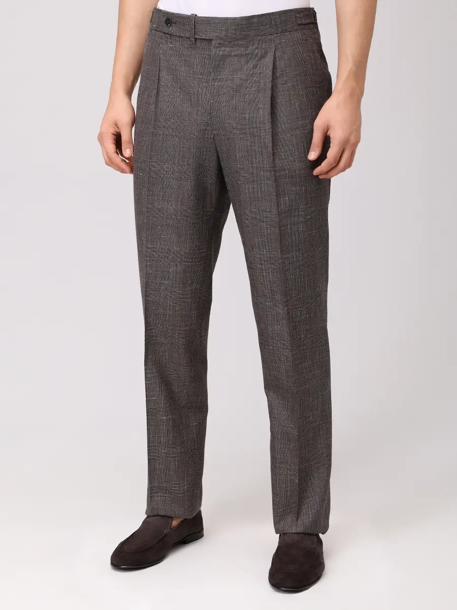 Костюм из шерсти и шелка