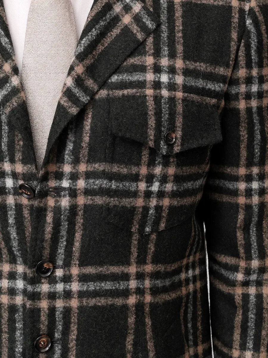 Пиджак в клетку