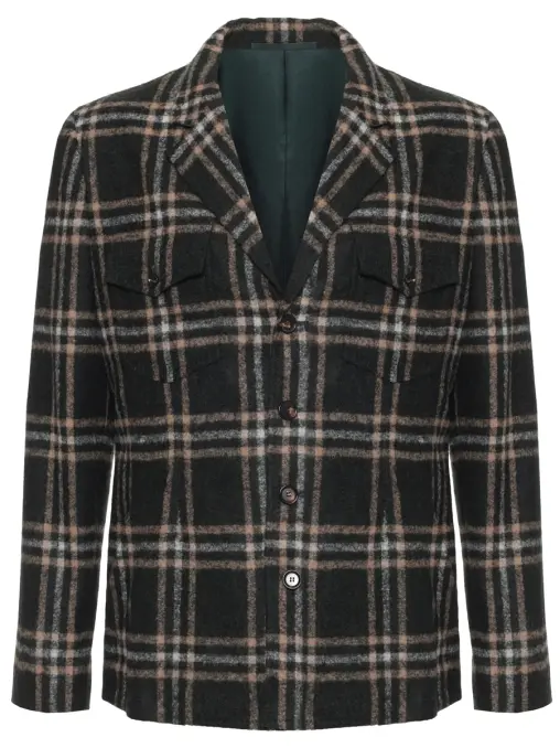 Пиджак в клетку STILE LATINO