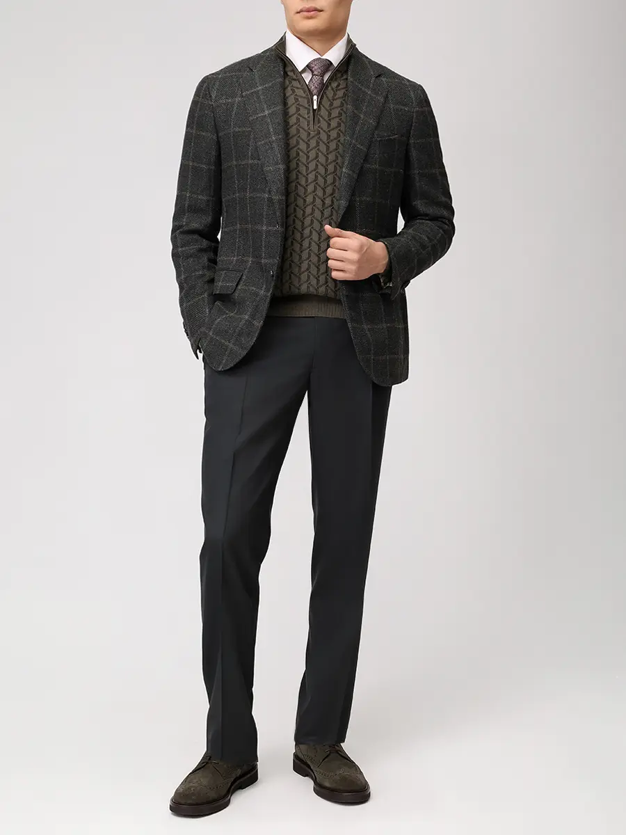 Пиджак шерстяной