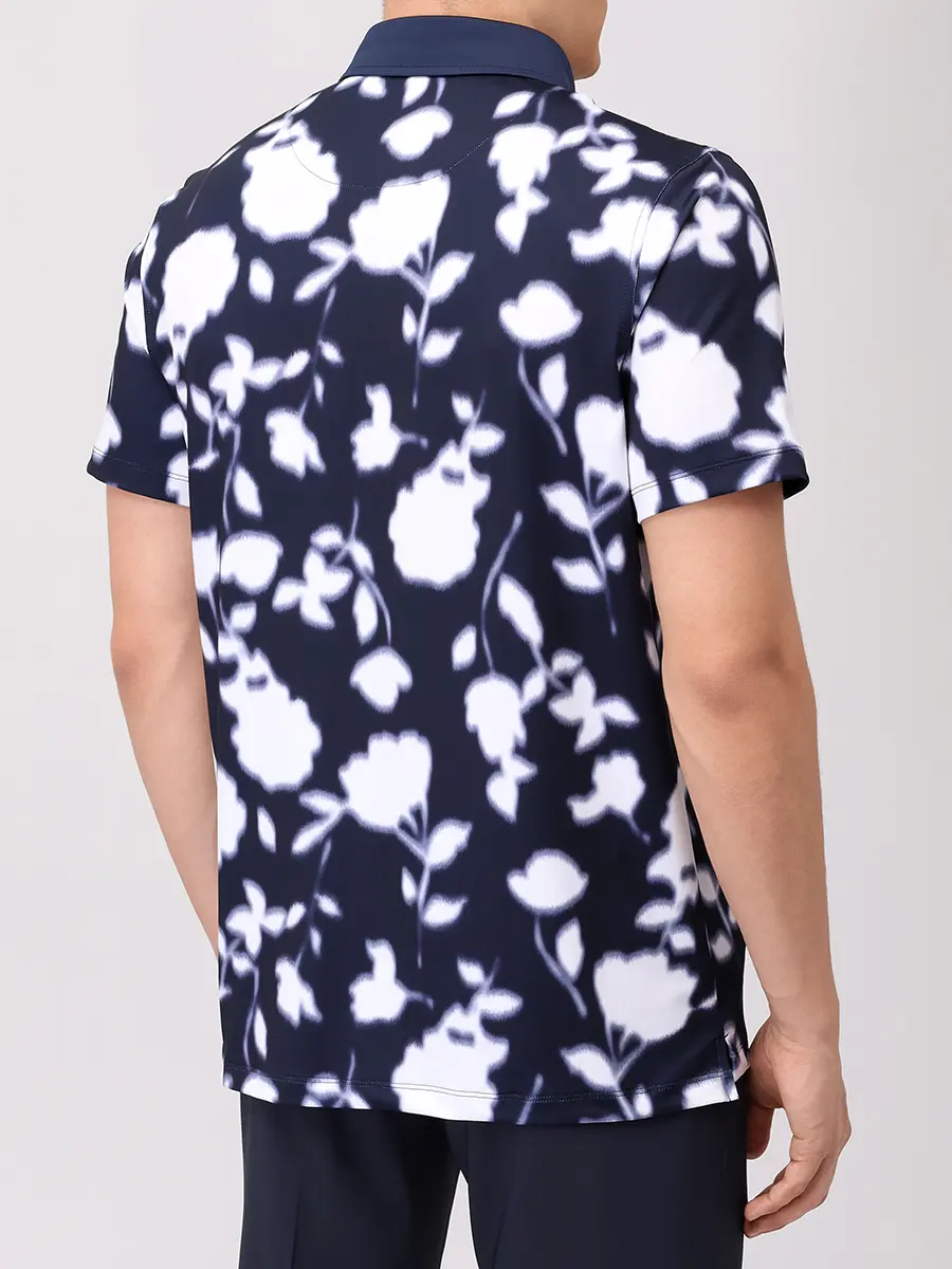 Поло с принтом