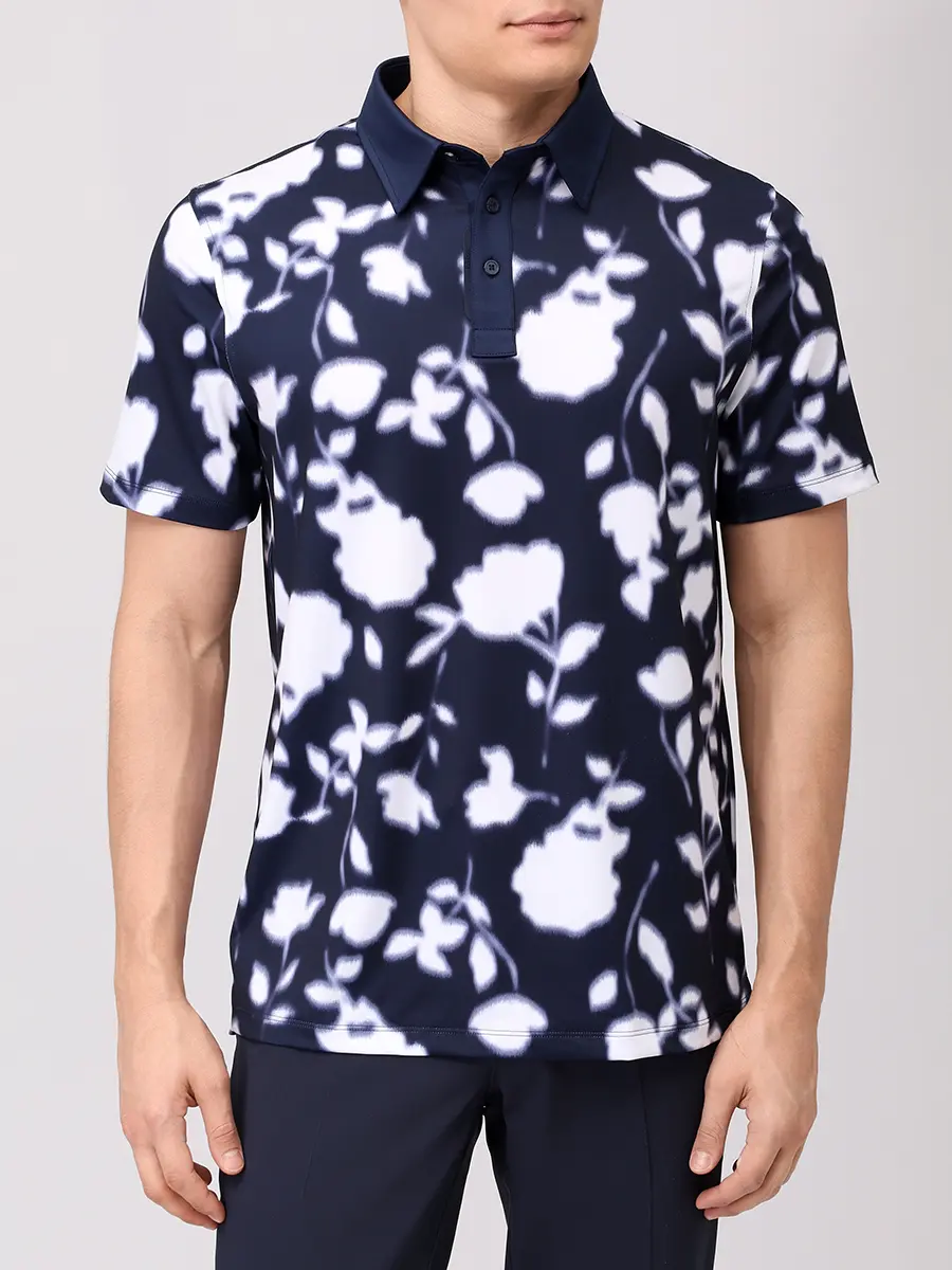 Поло с принтом