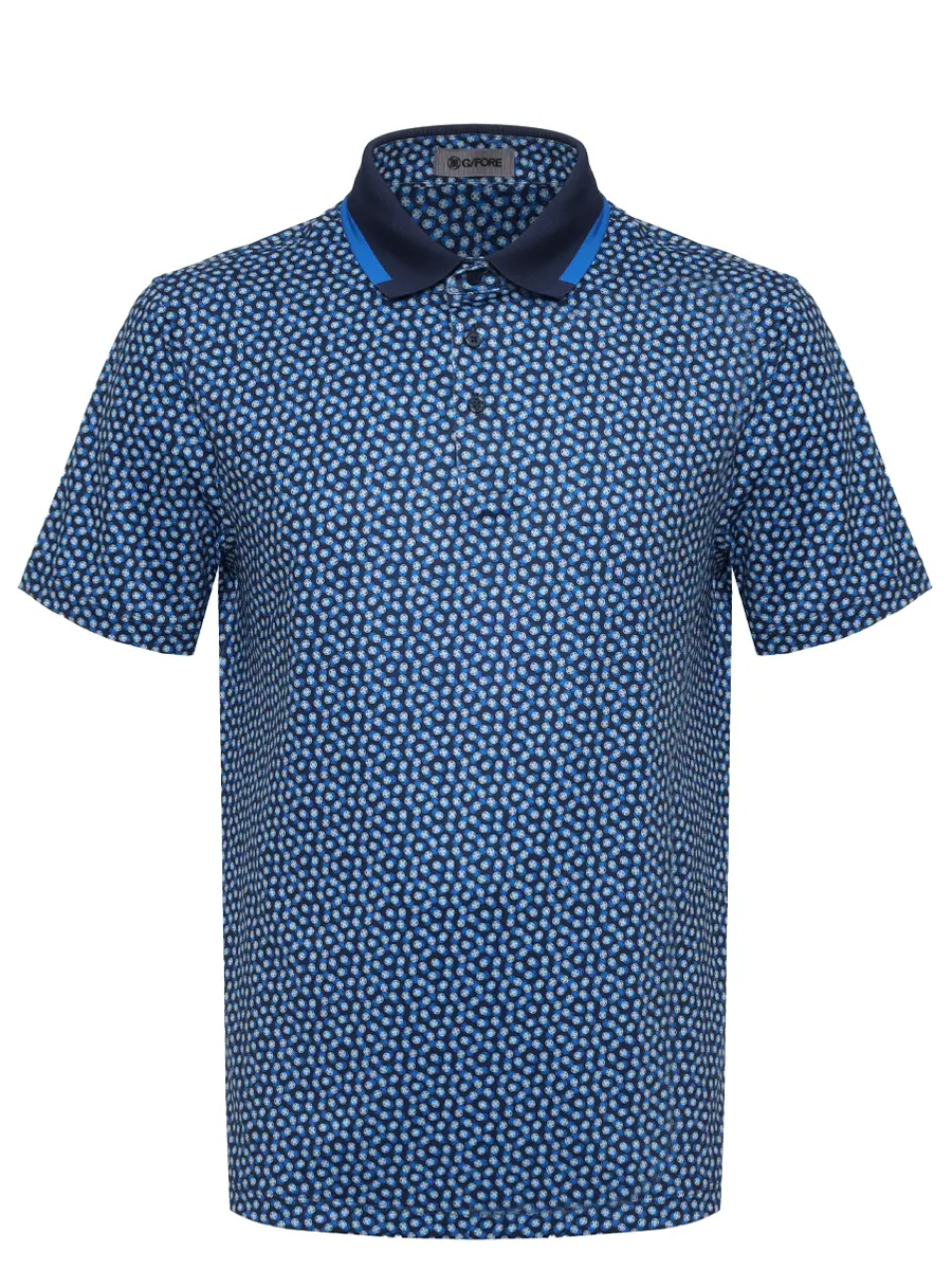 Поло с принтом