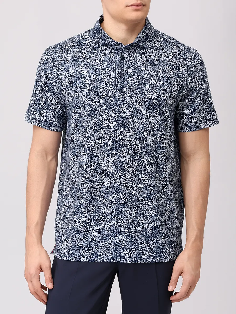 Поло с принтом