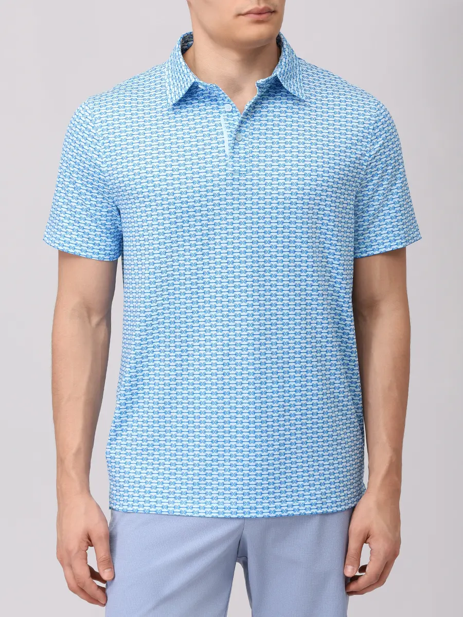 Поло с принтом