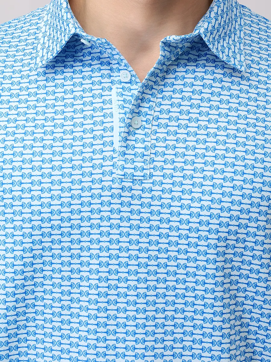 Поло с принтом