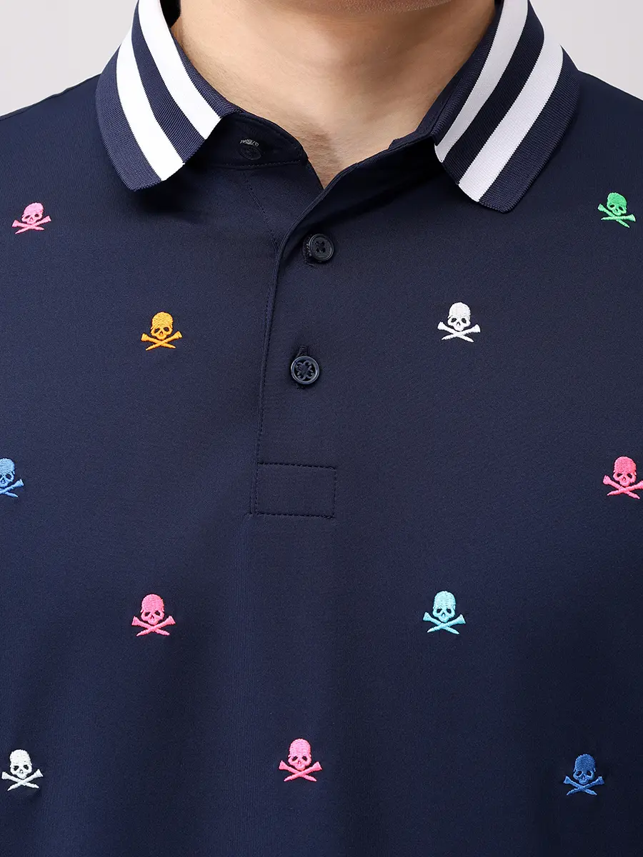 Поло с принтом