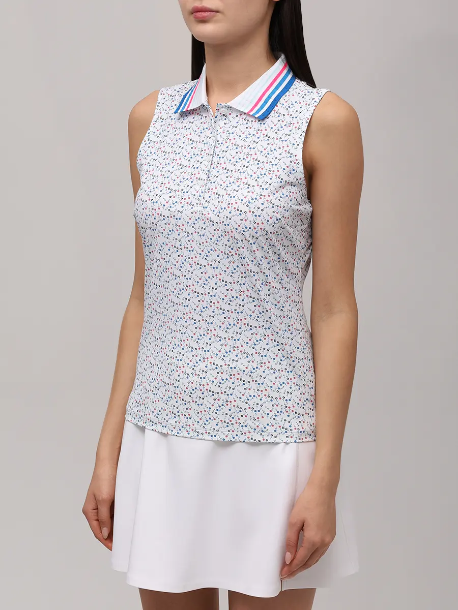 Поло с принтом