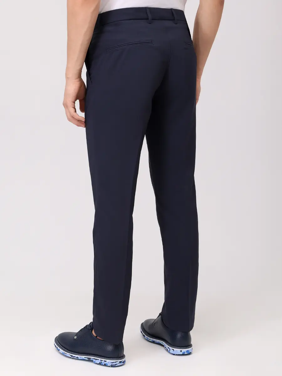 Брюки однотонные