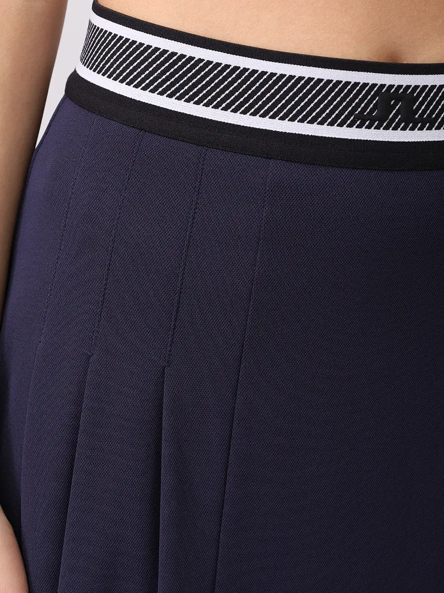 Юбка однотонная