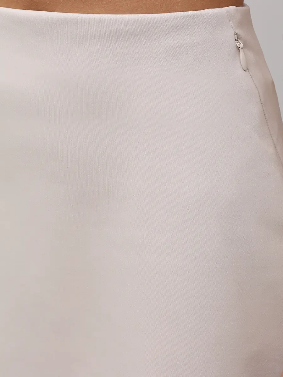 Юбка однотонная