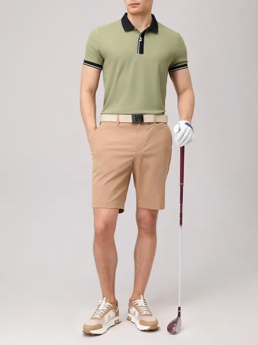 Поло с логотипом J.LINDEBERG