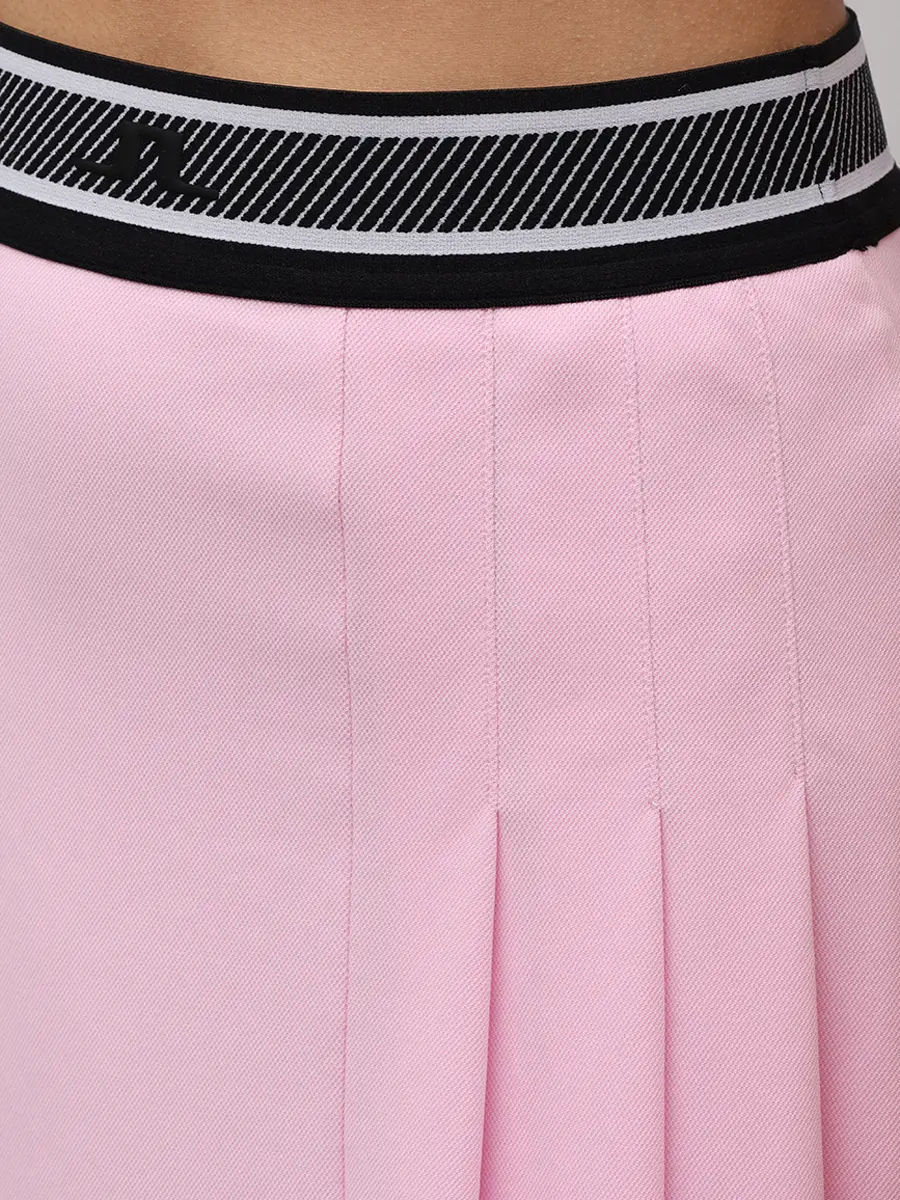 Юбка однотонная