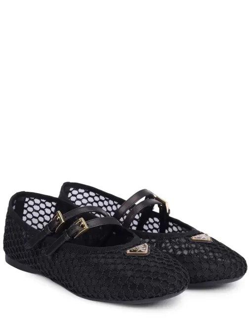 Балетки текстильные PRADA