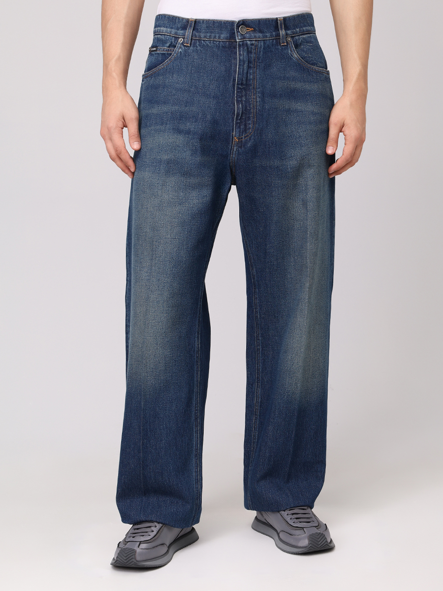 Джинсы хлопковые