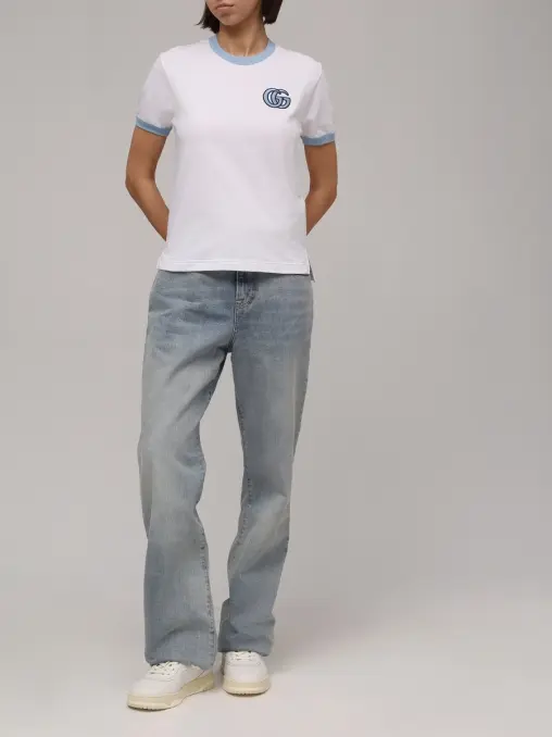 Футболка хлопковая GUCCI