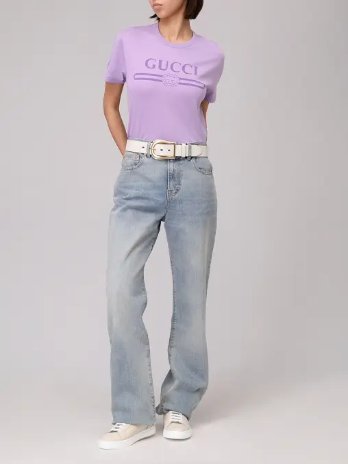 Футболка хлопковая GUCCI