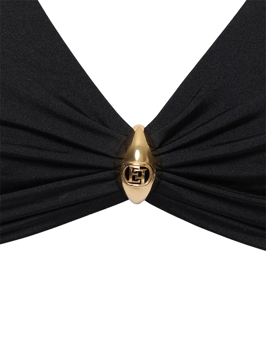 Купальник однотонный