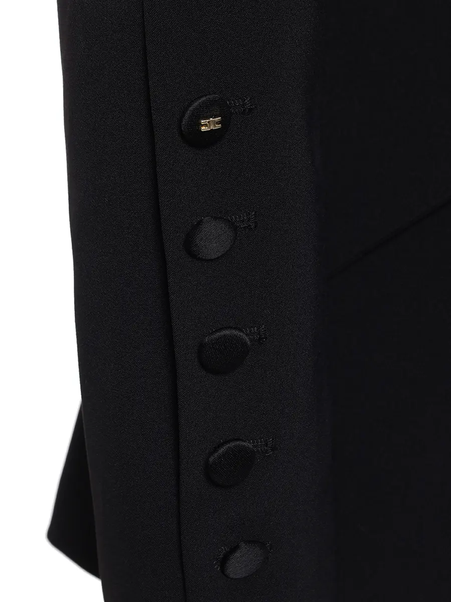 Жакет однотонный