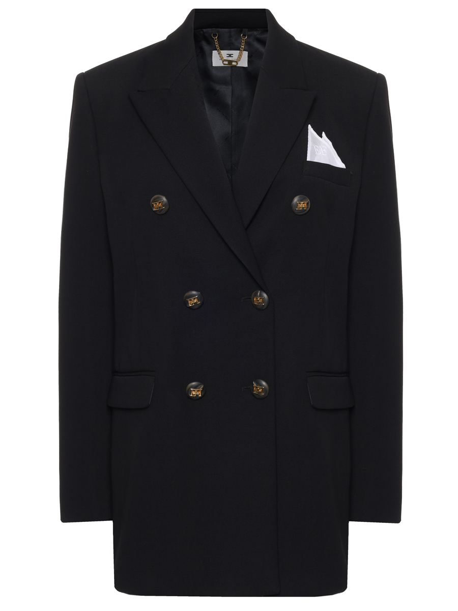 Жакет однотонный