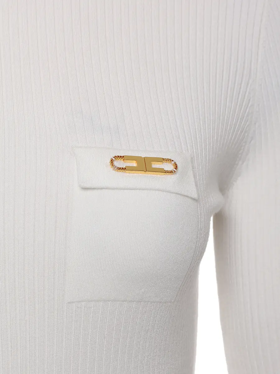 Водолазка однотонная