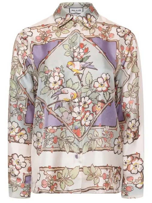 Блуза шелковая PAUL & JOE