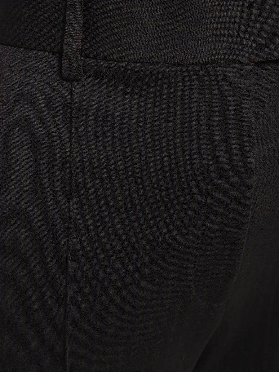 Брюки однотонные