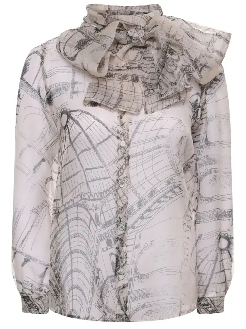 Блуза шелковая PAUL & JOE