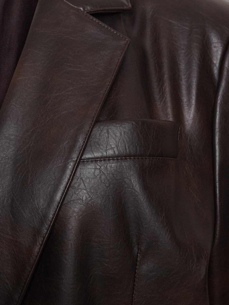 Жакет однотонный