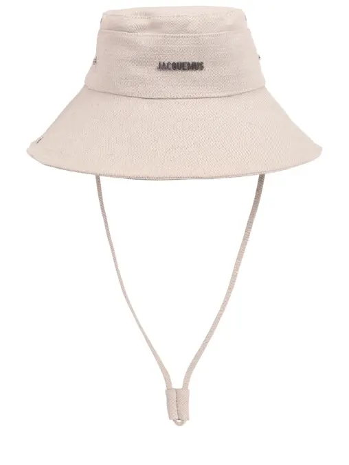 Панама из хлопка и льна JACQUEMUS