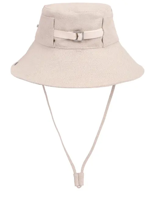 Панама из хлопка и льна JACQUEMUS