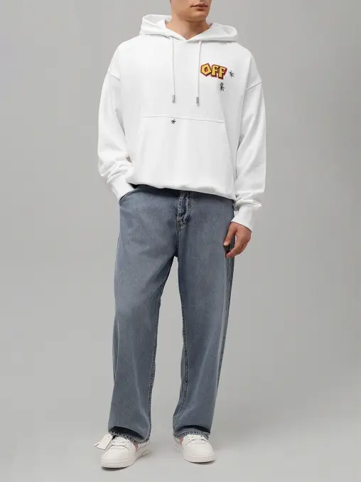 Худи хлопковое OFF-WHITE