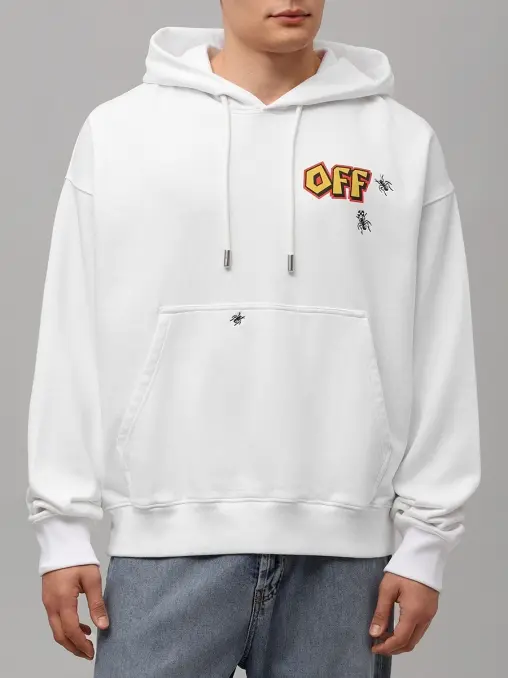 Худи хлопковое OFF-WHITE