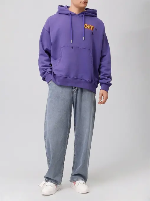 Худи хлопковое OFF-WHITE