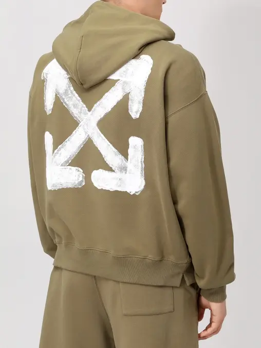 Худи хлопковое OFF-WHITE